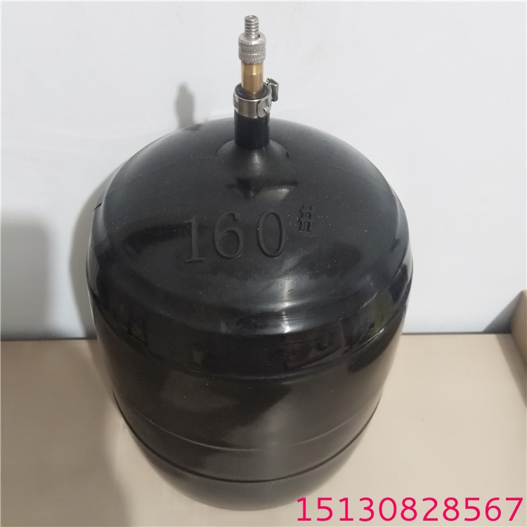 污水管道閉水試驗(yàn)用堵水閉水氣囊 橡膠封堵器1