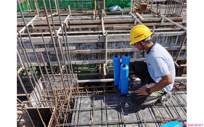 建筑梁柱高低標(biāo)號(hào)混凝土攔茬隔斷充氣柱充氣囊工具