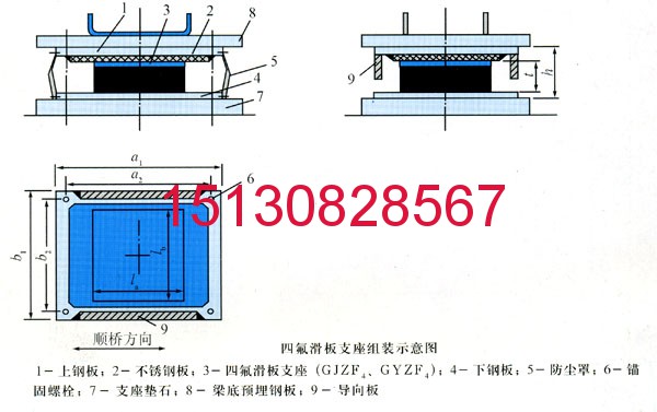 gpz 8000dx、gpz9000dx GPZ4.5SX系列盆式橡膠支座151-3082-8567